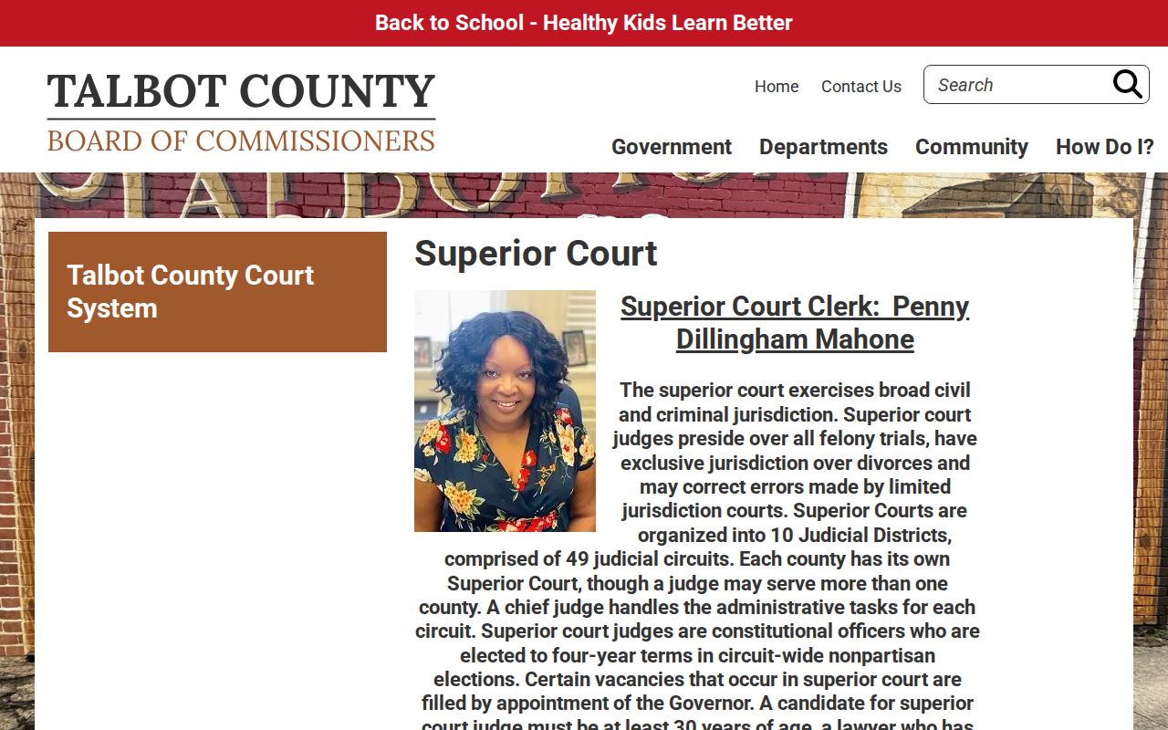 Talbot County 72-hour release court record source