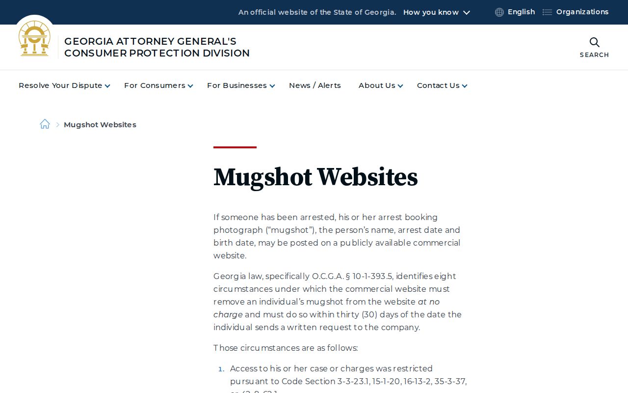 Georgia removal law for Talbot County released inmate mugshots